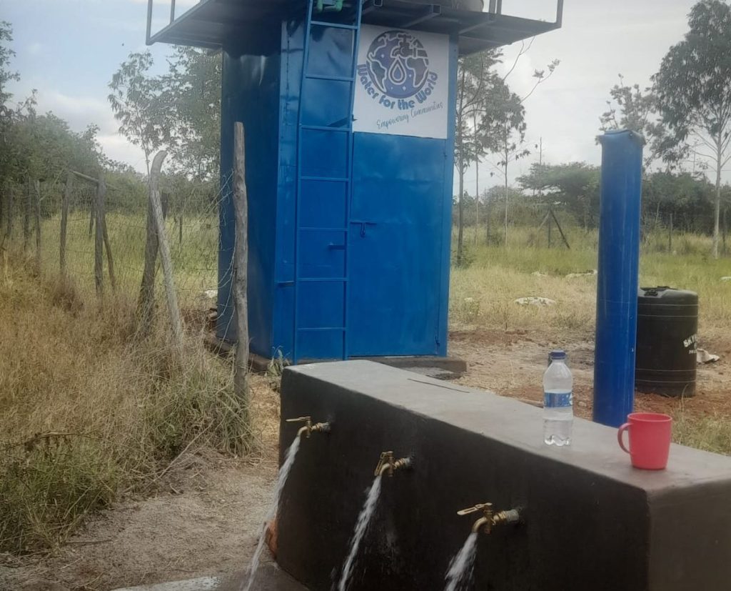 Transforming Lives: Our First Water Tower in Full Operation